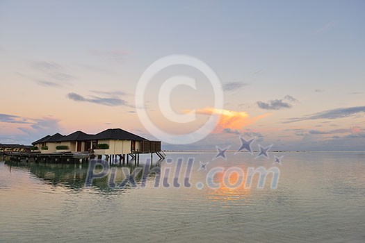 tropical beach nature landscape scene with white sand at summer tropical beach nature landscape scene with white sand at summer