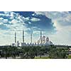 sheikh zayed mosque, abu dhabi, uae, middle east