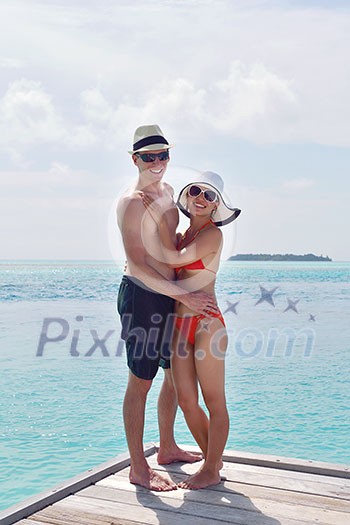 happy young romantic couple in love have fun running and relaxing on beautiful beach happy young romantic couple in love have fun running and relaxing on beautiful beach