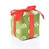 Gift isolated on white