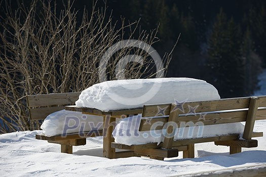 nature mountaint winter landscape nature with tree and fresh snow nature mountaint winter landscape nature with tree and fresh snow