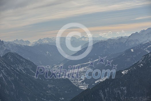 nature mountaint winter landscape nature with tree and fresh snow nature mountaint winter landscape nature with tree and fresh snow