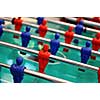 A game of table soccer