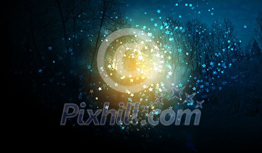 Background image with snowflakes. Happy New Year Background image with snowflakes. Happy New Year