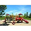 Playground in a city park