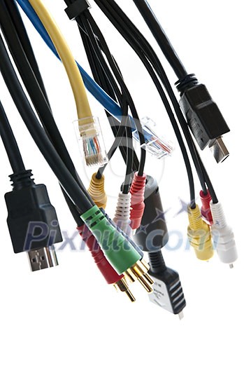 Wires and connectors for computer audio video Wires and connectors for computer audio video