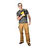 Confident handyman ready to work holding a drill