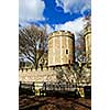 Tower of London historic building in England