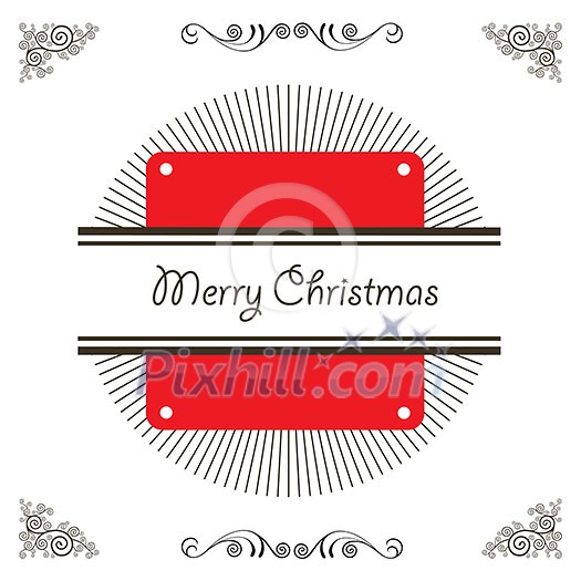 vector vintage merry christmas badges and label vector vintage merry christmas badges and label