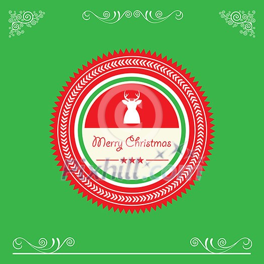 vector vintage merry christmas badges and label vector vintage merry christmas badges and label