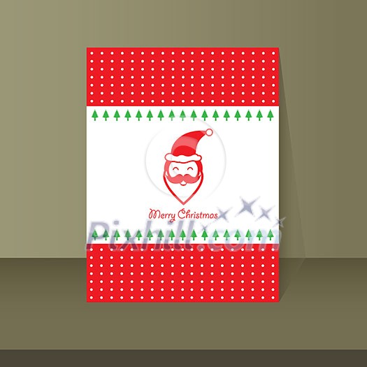 vector merry christmas vintage card design vector merry christmas vintage card design