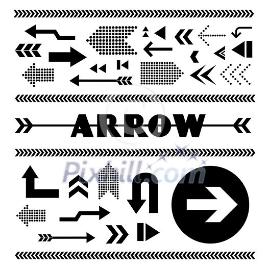 vector arrow sign icon set vector arrow sign icon set