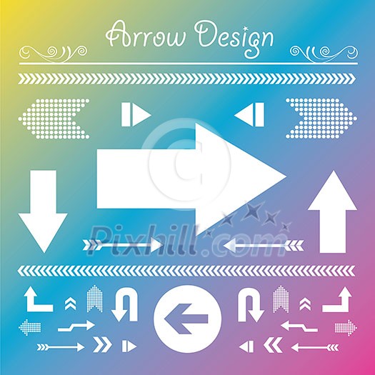 vector arrow sign icon set vector arrow sign icon set