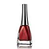 red nail polish bottle isolated on white