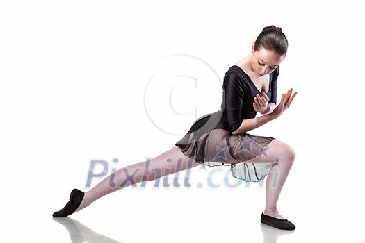 ballet dancer isolated on white ballet dancer isolated on white