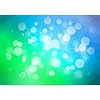 Abstract background green image with bokeh lights