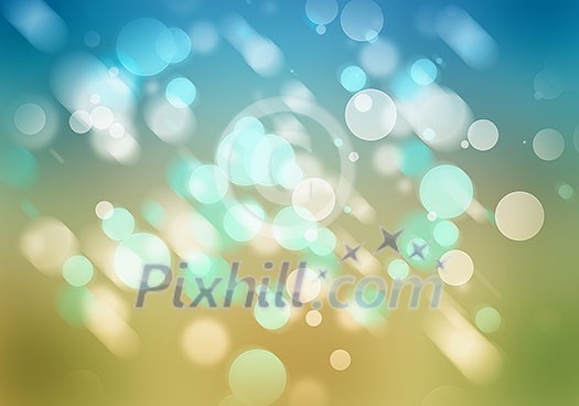 Abstract background green image with bokeh lights Abstract background green image with bokeh lights