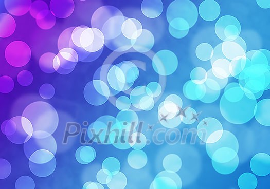 Abstract background blue image with bokeh lights Abstract background blue image with bokeh lights