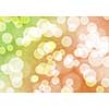 Abstract background yellow image with bokeh lights