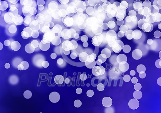 Abstract background blue image with bokeh lights Abstract background blue image with bokeh lights
