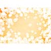 Abstract background yellow image with bokeh lights