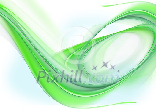 Background abstract image with loops and springs Background abstract image with loops and springs