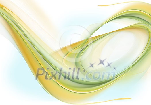 Background abstract image with loops and springs Background abstract image with loops and springs