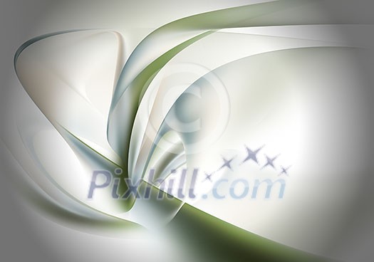 Background abstract image with loops and springs Background abstract image with loops and springs