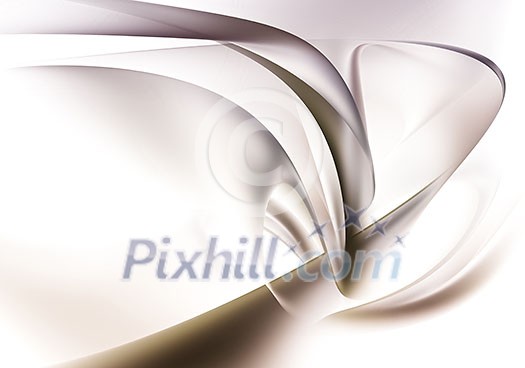Background abstract image with loops and springs Background abstract image with loops and springs