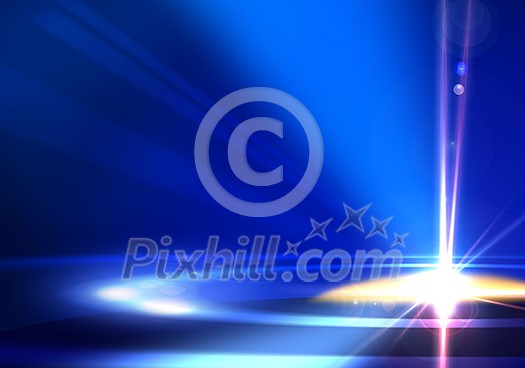 Abstract background image with lights and shade