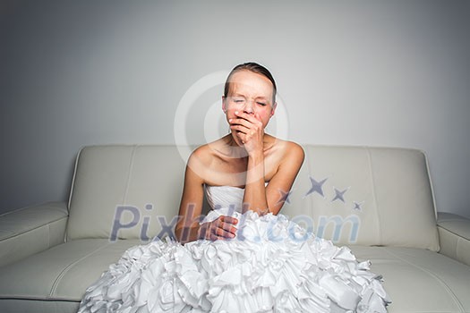 Super excited gorgeous bride Super excited gorgeous bride