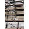 Residential building construction site