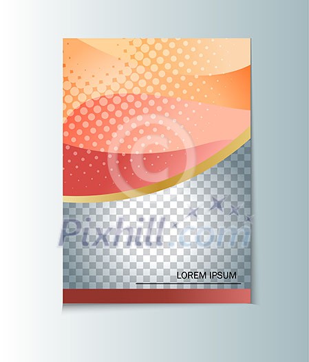 Flyer or Cover Design bright colors eps 10 Flyer or Cover Design bright colors eps 10
