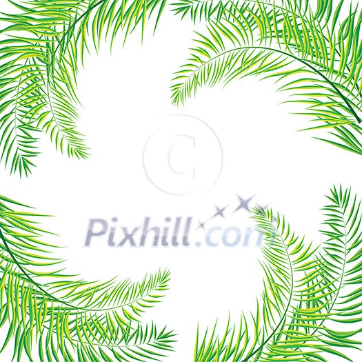 Vector Illustration of a Natural Background with place for text Vector Illustration of a Natural Background with place for text