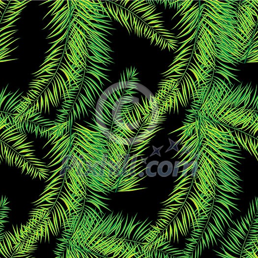 Tropical palm leaf pattern green colored eps 10 Tropical palm leaf pattern green colored eps 10