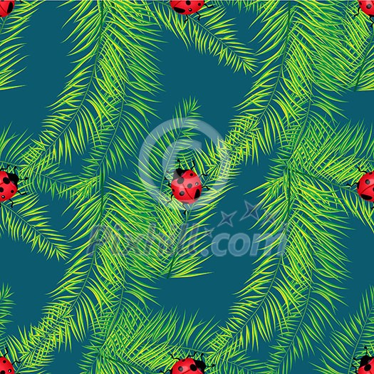 Summer background with lot of ladybug eps 10 Summer background with lot of ladybug eps 10
