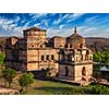 Royal cenotaphs of Orchha in Orchha, Madhya Pradesh, India