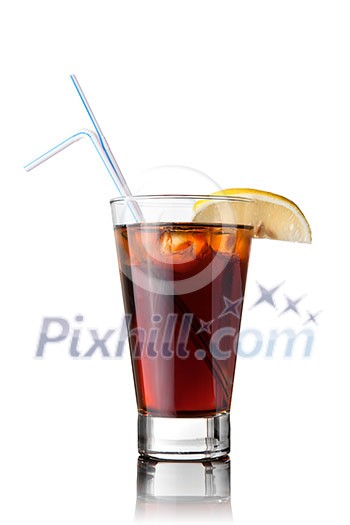 cocktail isolated on white cocktail isolated on white