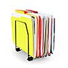 File folders with documents in vertical organizer