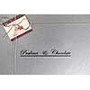 chocolate and praline luxury box with candy and sweets