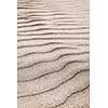 Natural background of sand in ripple wave pattern