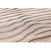 Natural background of sand in ripple wave pattern
