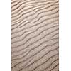 Natural background of sand in ripple wave pattern