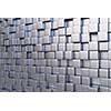 Background image of futuristic concept with silver cube elements