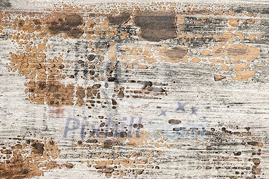 Old weathered chipped painted wood texture as grunge background Old weathered chipped painted wood texture as grunge background