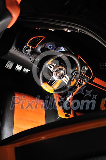 Classy car interior Classy car interior