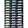 shelf with shirts in store