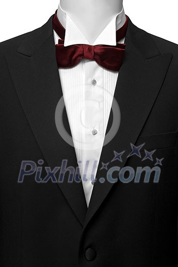 black suite with white shirt and red butterfly black suite with white shirt and red butterfly