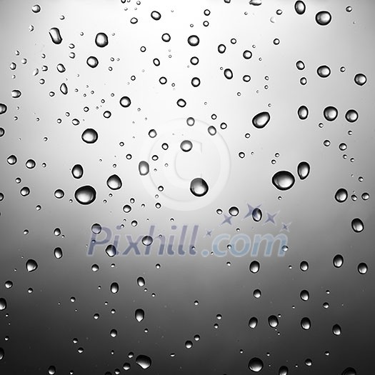 drops of water on glass drops of water on glass