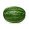 watermelon isolated on white
